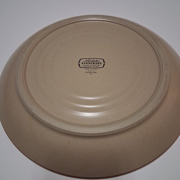 Noritake Stoneware Boulder Ridge Dinner Plate Aztec Replacement Vintage Retired - Picture 5 of 16